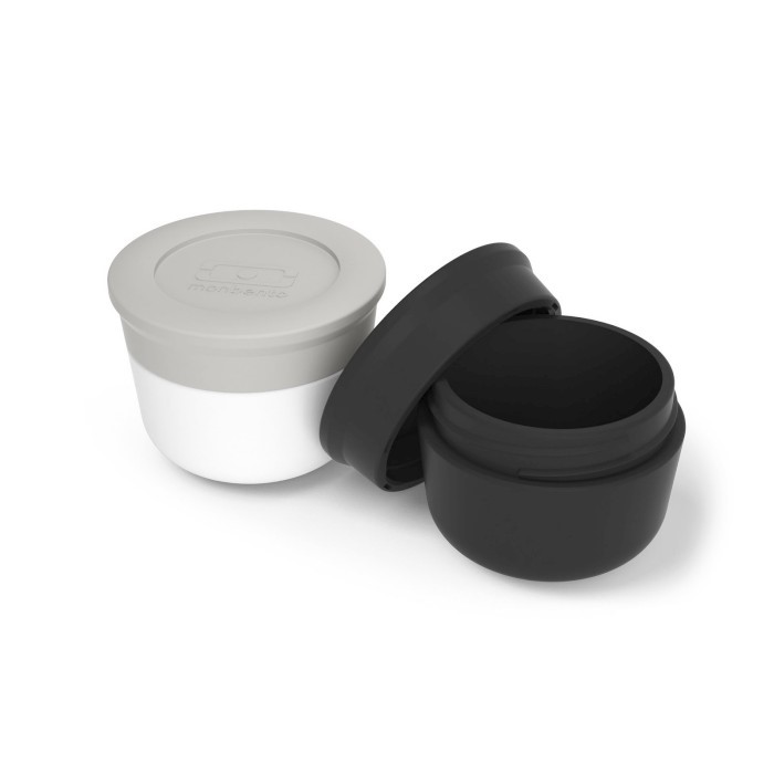 Monbento Temple S Zestaw Pojemników Grey Cotton Onyx