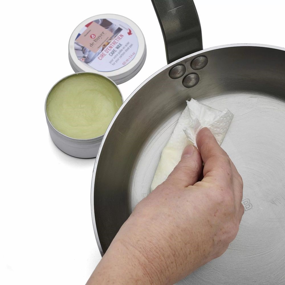 DE BUYER Wosk do sezonowania patelni stalowych 100 ml