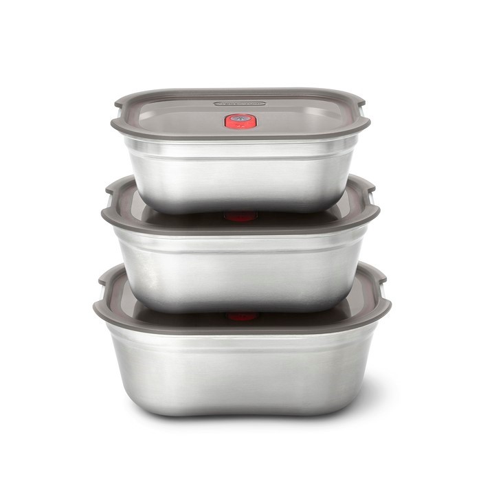 BLACK+BLUM - Lunchbox stalowy 0,6l. Multifunction
