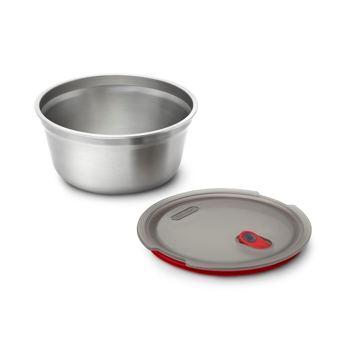 BLACK+BLUM - Lunchbox stalowy okrągły 0,95l. Multifunction