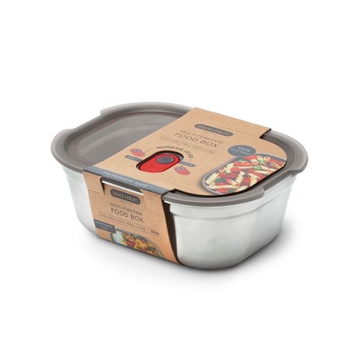 BLACK+BLUM - Lunchbox stalowy 0,6l. Multifunction