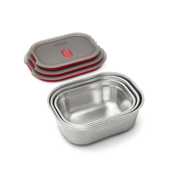 BLACK+BLUM - Lunchbox stalowy 0,9l. Multifunction