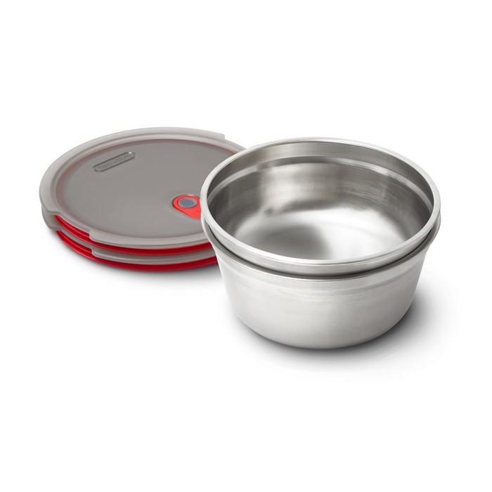 BLACK+BLUM - Lunchbox stalowy okrągły 0,95l. Multifunction