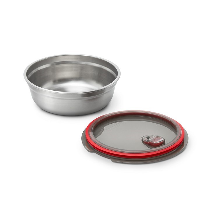 BLACK+BLUM - Lunchbox stalowy okrągły 0,65l. Multifunction