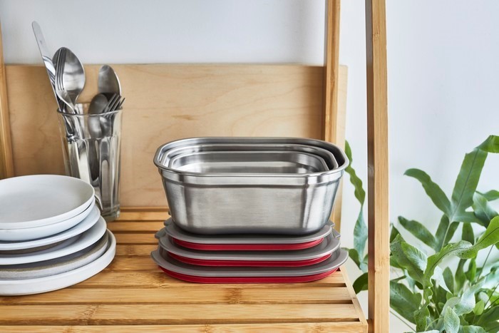 BLACK+BLUM - Lunchbox stalowy 0,6l. Multifunction