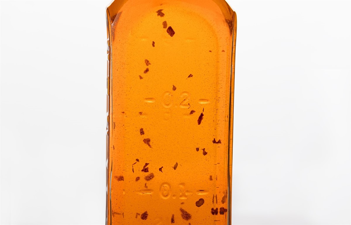 KILNER - Zestaw 2 butelek na oliwę/ocet 0,3l. w koszyku