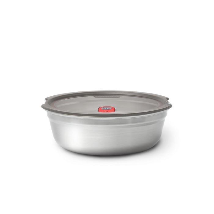 BLACK+BLUM - Lunchbox stalowy okrągły 0,65l. Multifunction