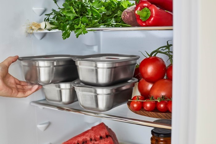 BLACK+BLUM - Lunchbox stalowy 0,6l. Multifunction