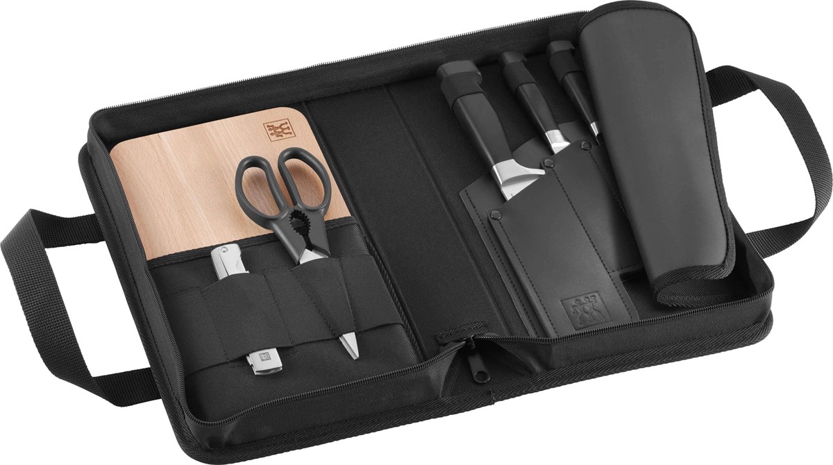 ZWILLING FOUR STAR Zestaw 3 noży w torbie podróżnej