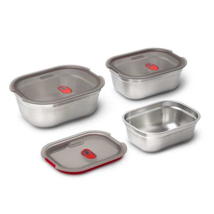 BLACK+BLUM - Lunchbox stalowy 0,9l. Multifunction