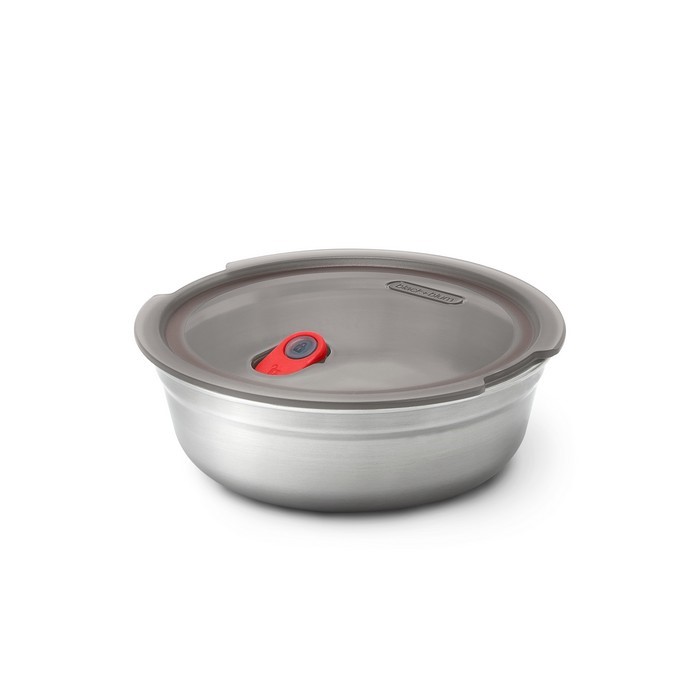 BLACK+BLUM - Lunchbox stalowy okrągły 0,65l. Multifunction
