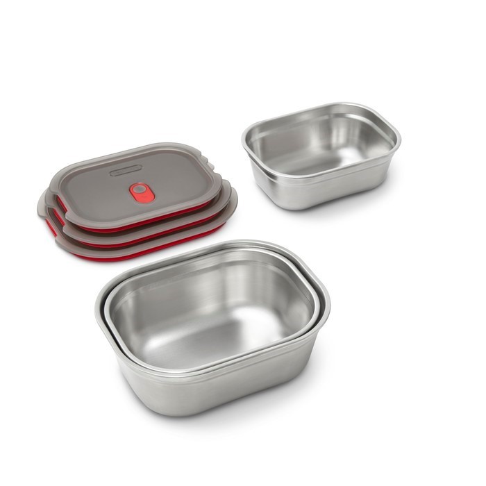 BLACK+BLUM - Lunchbox stalowy 0,6l. Multifunction