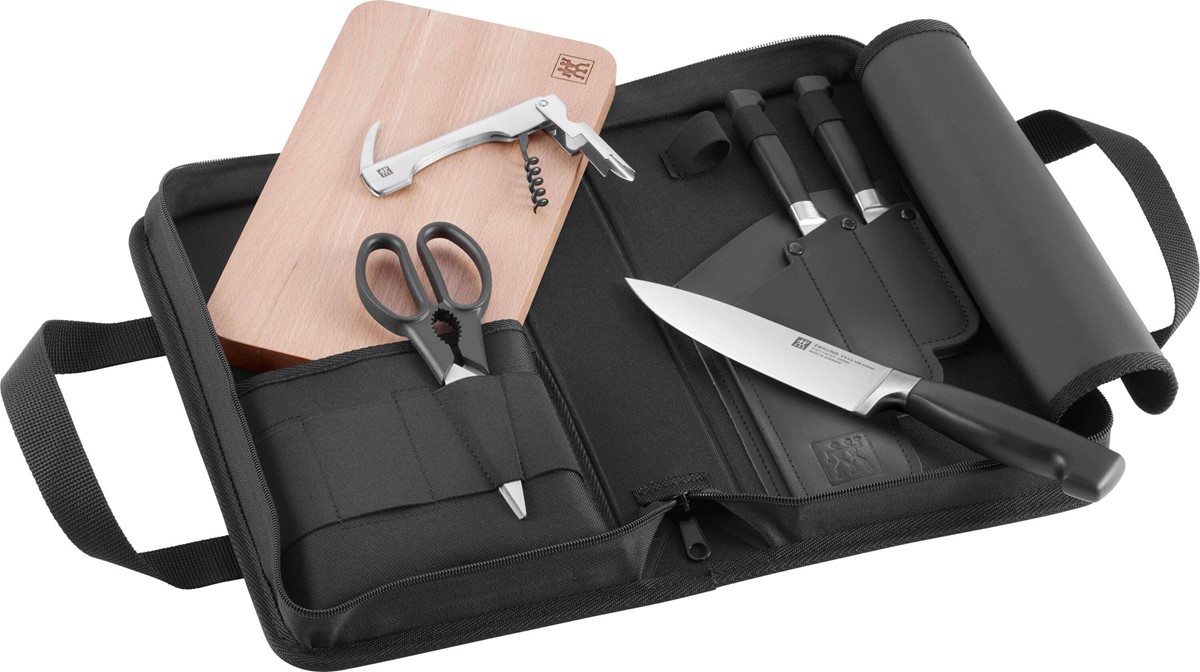 ZWILLING FOUR STAR Zestaw 3 noży w torbie podróżnej