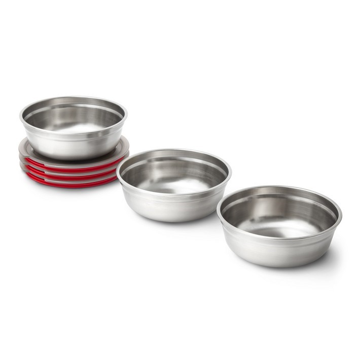 BLACK+BLUM - Lunchbox stalowy okrągły 0,65l. Multifunction
