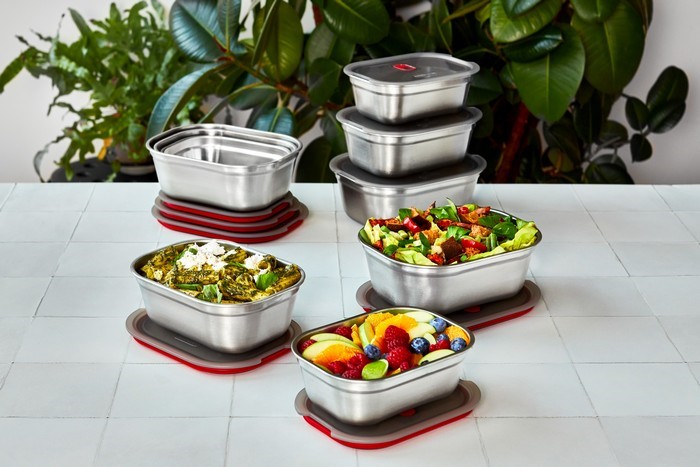 BLACK+BLUM - Lunchbox stalowy 0,9l. Multifunction