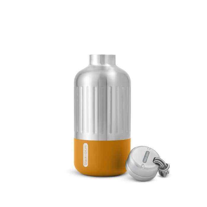 BLACK+BLUM - Butelka stalowa EXPLORER 650 ml, pomarańczowa