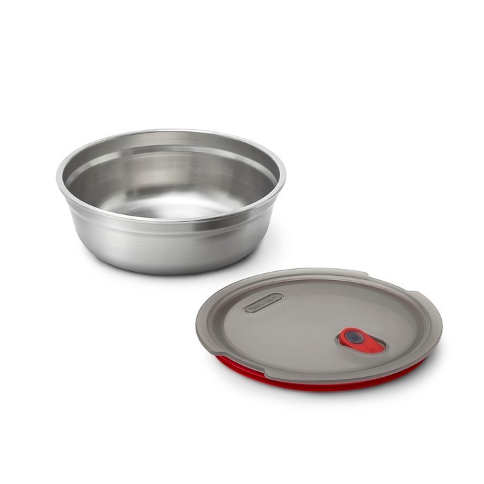 BLACK+BLUM - Lunchbox stalowy okrągły 0,65l. Multifunction