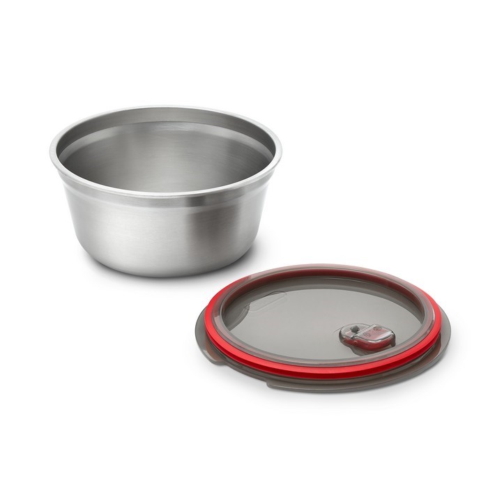 BLACK+BLUM - Lunchbox stalowy okrągły 0,95l. Multifunction