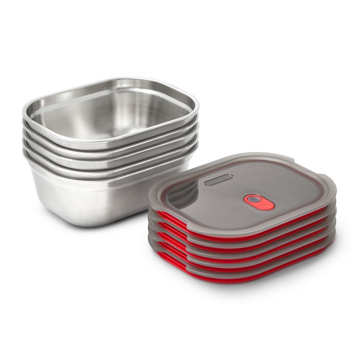 BLACK+BLUM - Lunchbox stalowy 0,6l. Multifunction