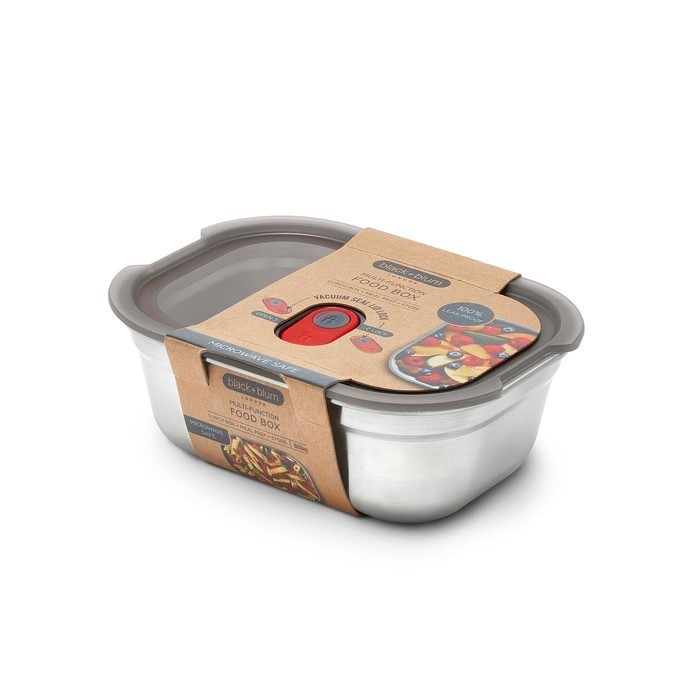 BLACK+BLUM - Lunchbox stalowy 0,9l. Multifunction