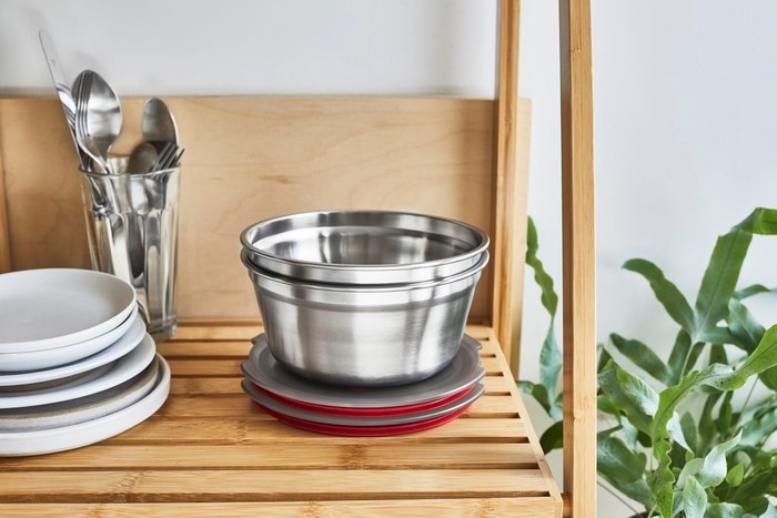 BLACK+BLUM - Lunchbox stalowy okrągły 0,95l. Multifunction