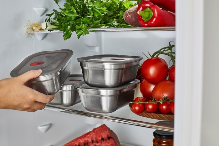 BLACK+BLUM - Lunchbox stalowy 0,9l. Multifunction