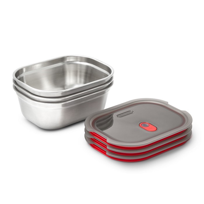 BLACK+BLUM - Lunchbox stalowy 0,6l. Multifunction