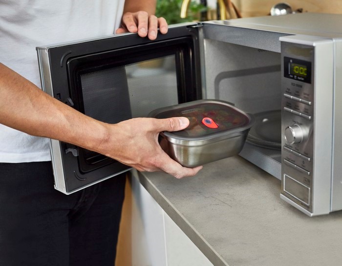 BLACK+BLUM - Lunchbox stalowy 0,6l. Multifunction