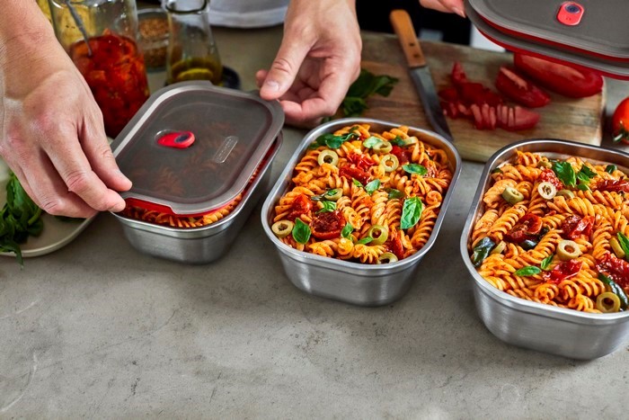 BLACK+BLUM - Lunchbox stalowy 0,6l. Multifunction