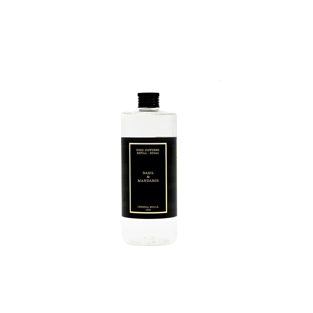 CERERIA MOLLA - Zapas do dyfuzora 500ml.Basil and Mandarin