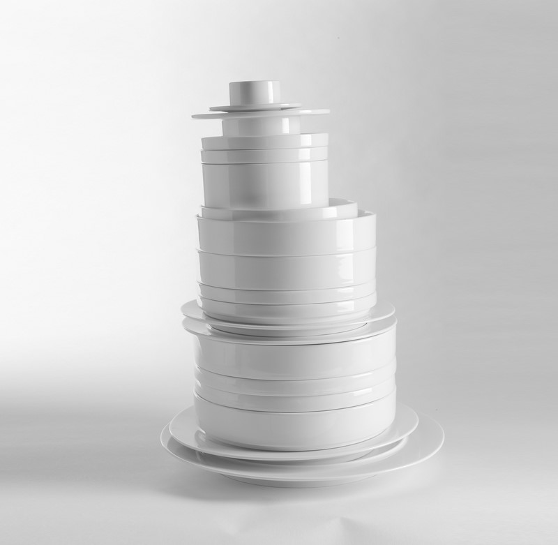 RAK Porcelain Nordic spodek do filiżanki 230 ml