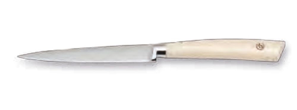 DEL&BEN Nóż kuchenny 11,5 cm- kość słoniowa