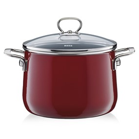 RIES Rosso Riess Garnek z pokrywą 6,5l 24cm