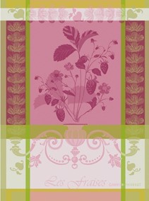 Garnier Thiebaut Ręcznik Kuchenny Fraisier Pink 56x77 cm