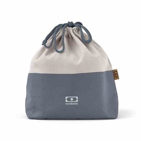 MONBENTO Torba na lunch Pochette L, Blue Natural