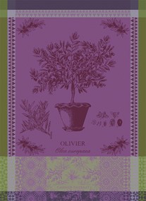 Garnier Thiebaut Ręcznik Kuchenny Olivier En Pot Parme 56x77 cm