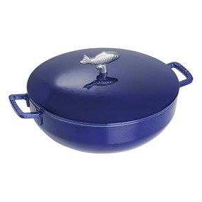 Staub Special Cocotte Garnek do zup rybnych 4,65 ltr, niebieski