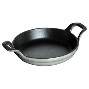 Staub Okrągłe mini naczynie do pieczenia i zapiekania 250 ml, grafitowy