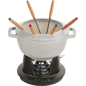 Staub  zestaw do fondue 20 cm, truflowy