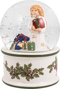 Villeroy&Boch Christmas Toys  Szklana kula śnieżna Aniołek (mała)