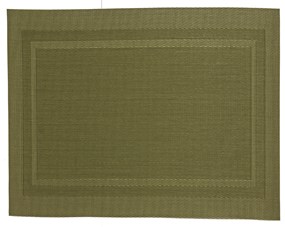 ABERT Placemat 45x30 cm pvc/pet green anice big rectangl