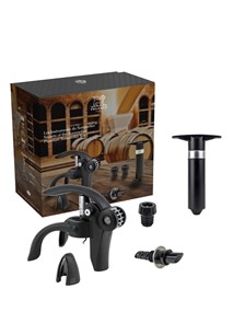 PEUGEOT Baltaz Dark Corkscrew + Epivac Pump + Wine pourer