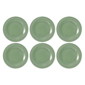 SELTMANN BEAT COLOR GLAZE Zestaw 6 talerzy do sałatek 23 cm