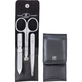 Zwilling Twinox Zestaw do manicure czarne etui, 3 elementy