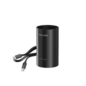 ZWILLING XTEND Kompaktowa ładowarka z funkcją Powerbank czarny