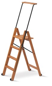 ARREDAMENTI TUSCANIA 4 Drabina - 162 x 50 cm, brązowy