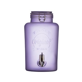 KILNER  Dystrybutor do napojów 5l, fiolet, Frosted