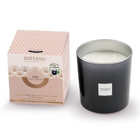 ESTEBAN - Świeca zapachowa 450g Iris Cachemire
