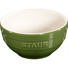 Staub Serving Miska okrągła 12 cm, zielony