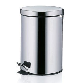 KELA - Kosz na śmieci 3 l stalowy Dusty